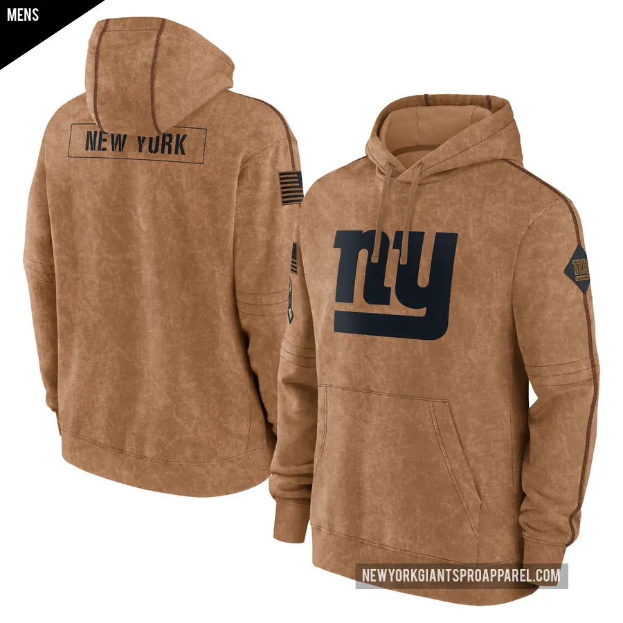 Men's new york giants nike olive salute to service sideline therma performance pullover hoodie deals